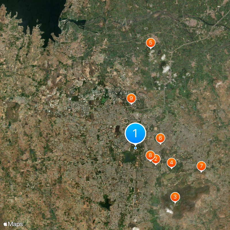 Central Food Technological Research Institute Map