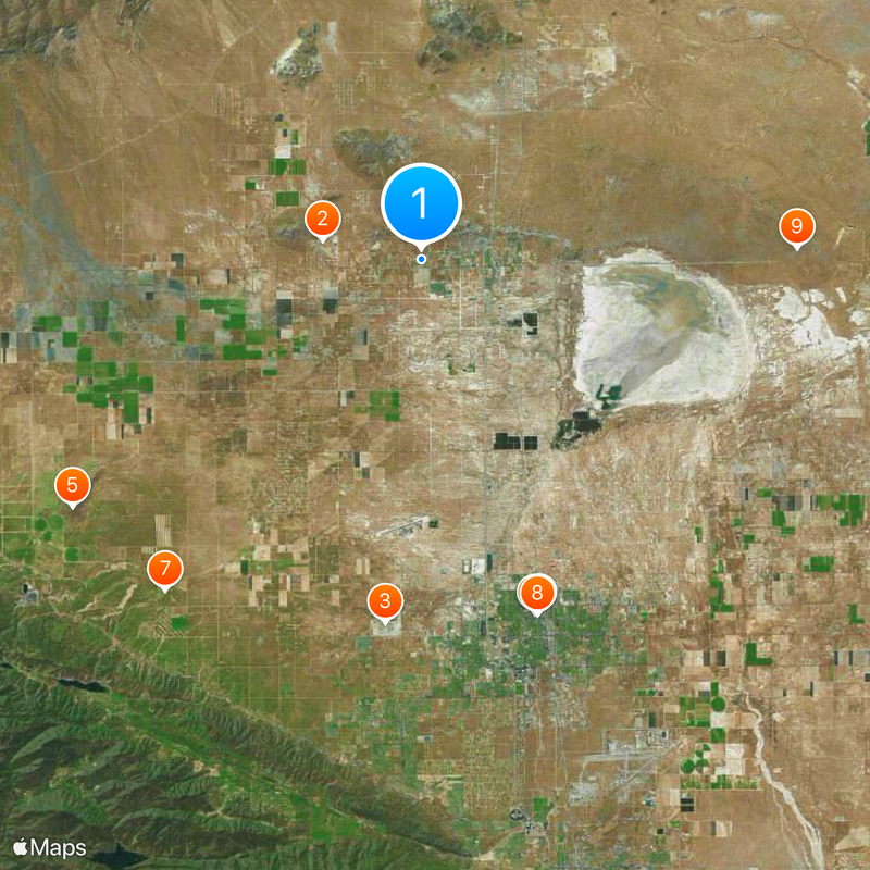 Rosamond Map