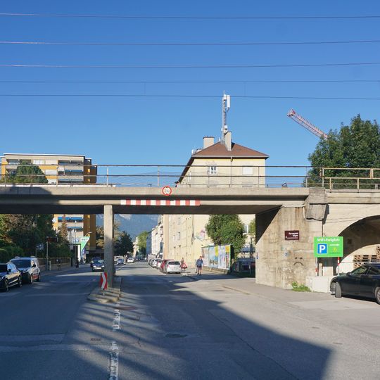 Mittenwaldbahn – Brücke Völser Straße