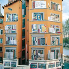 Fresque "Bibliothèque de la Cité"