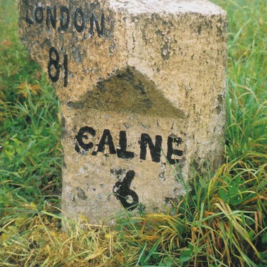 Milestone Approximately 480 Metres East Of Beckhampton Roundabout