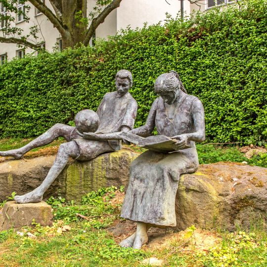 Schüler und Schülerin