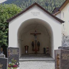 Aufbahrungshalle, Totenkapelle Friedhof hll. Petrus und Paulus, Pfunds