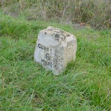 Milestone, Corse; Church Lane