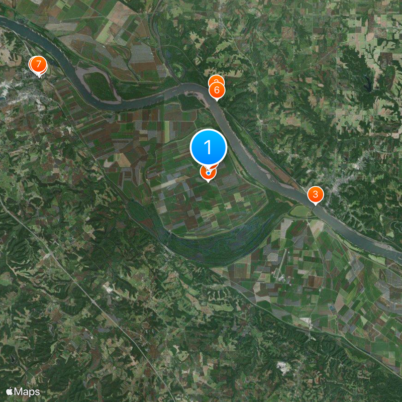 Kaskaskia Map