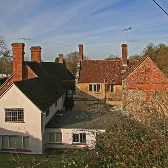 Manor Farm And Wall Running North East