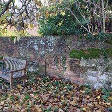 Garden Wall To The East Of The Old Vicarage