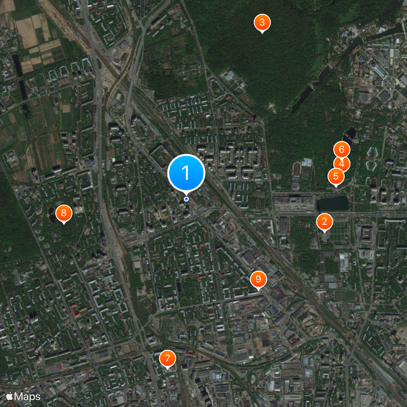 Fonvizinskaya Map