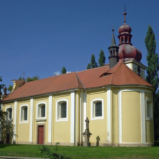 Church of Saint James the Greater in Kněževes