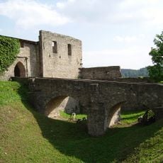 Most na hradě Hukvaldy