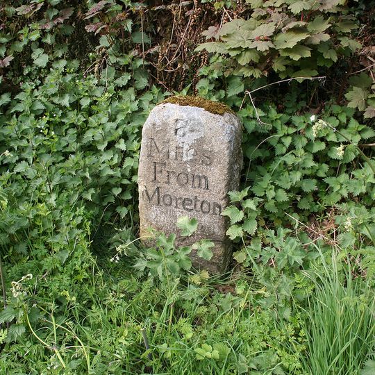 Milestone, 200m N of Cossick Farm