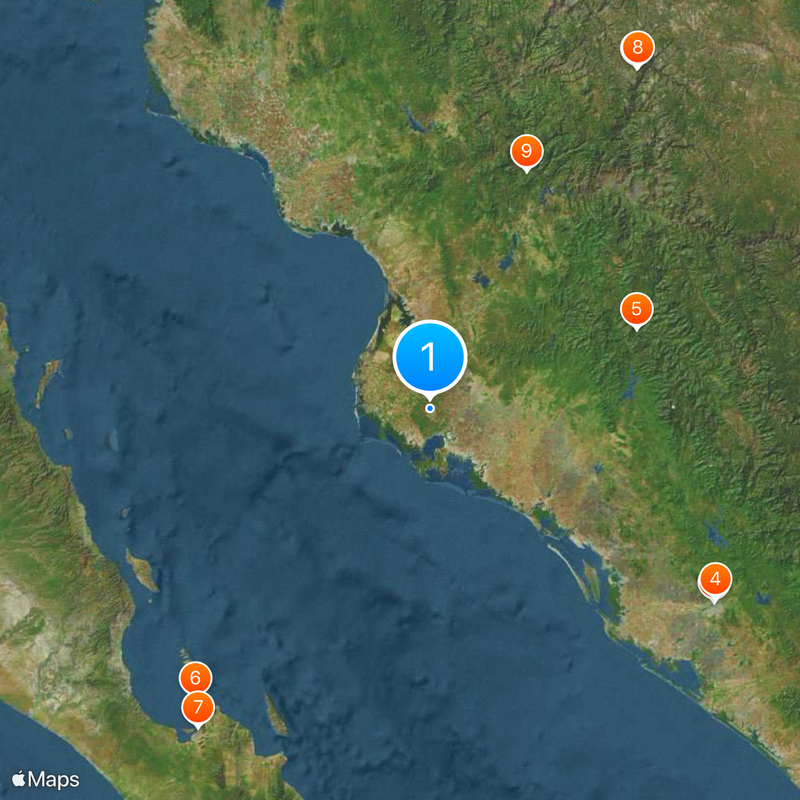 Los Mochis Map