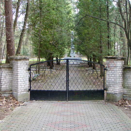 Soviet military cemetery in Augustów