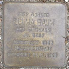 Stolperstein en memoria de Selma Baum