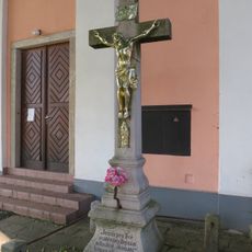 Kříž u kaple sv. Cyrila a Metoděje v Bačkovicích