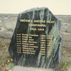Památník obětem 1. sv. války v Hostákově