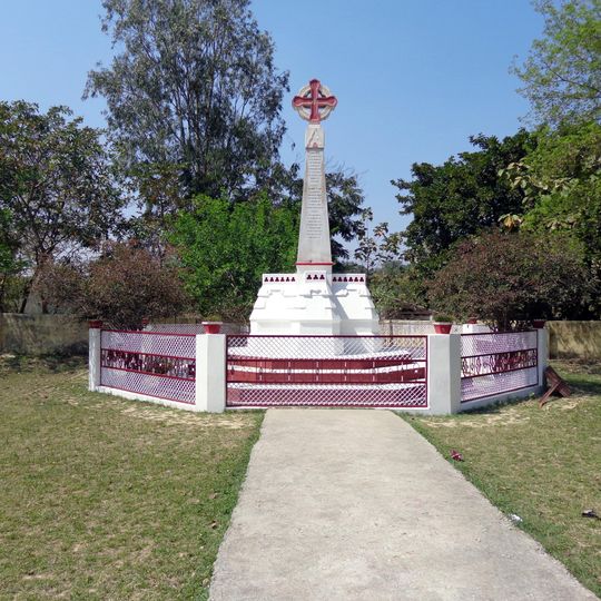 Closed cemetery at all Souls Memorial Church