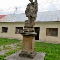 Socha svatého Floriána v ulici Plačkov v Holešově