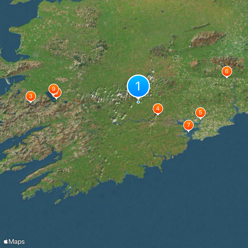 Condado de Cork Mapa