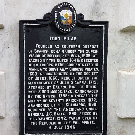 Fort Pilar historical marker