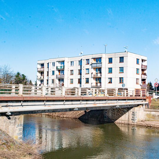 Most Komenského - Zapečská v Chlumci nad Cidlinou