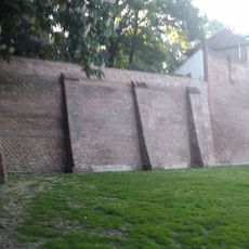 Deel middeleeuwse stadsmuur (binnenring)