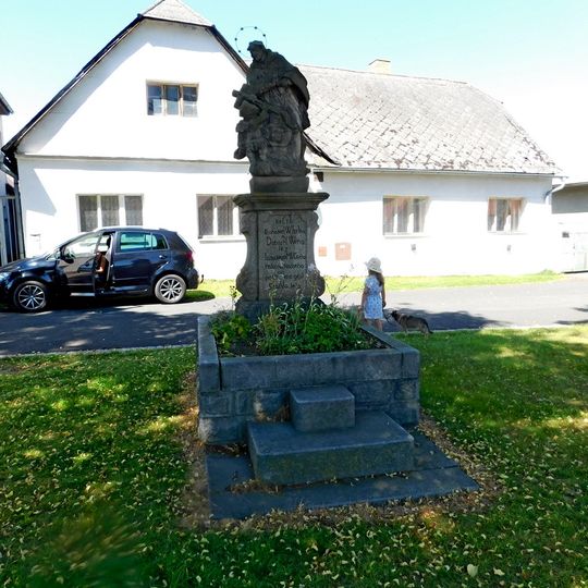 Socha svatého Jana Nepomuckého v Dolním Městě