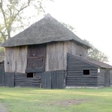 Hooischuur op achtererf