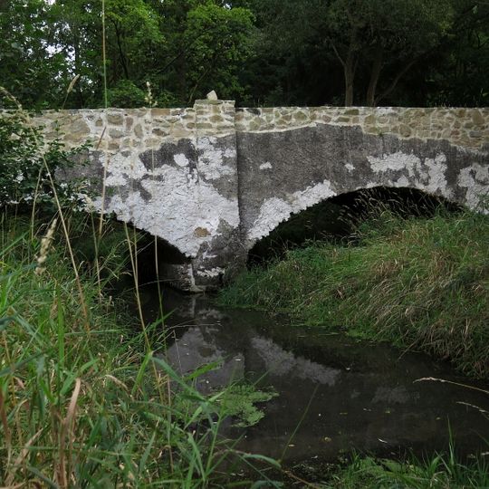 Stone bridge near Závišín