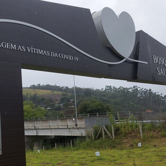 Bosque da Saudade Memorial in Rio do Sul