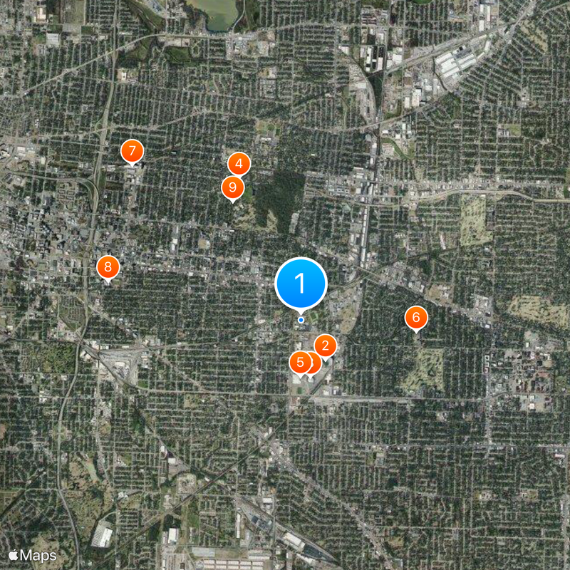Christian Brothers University Map