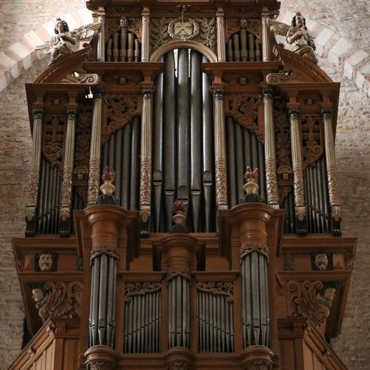 Pipe organ of Saint-Philibert de Tournus Abbey