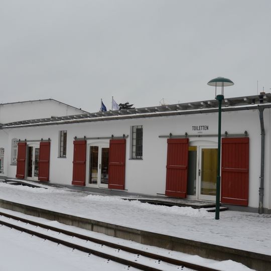 Bahnhof, Stationsgebäude der Kleinbahn
