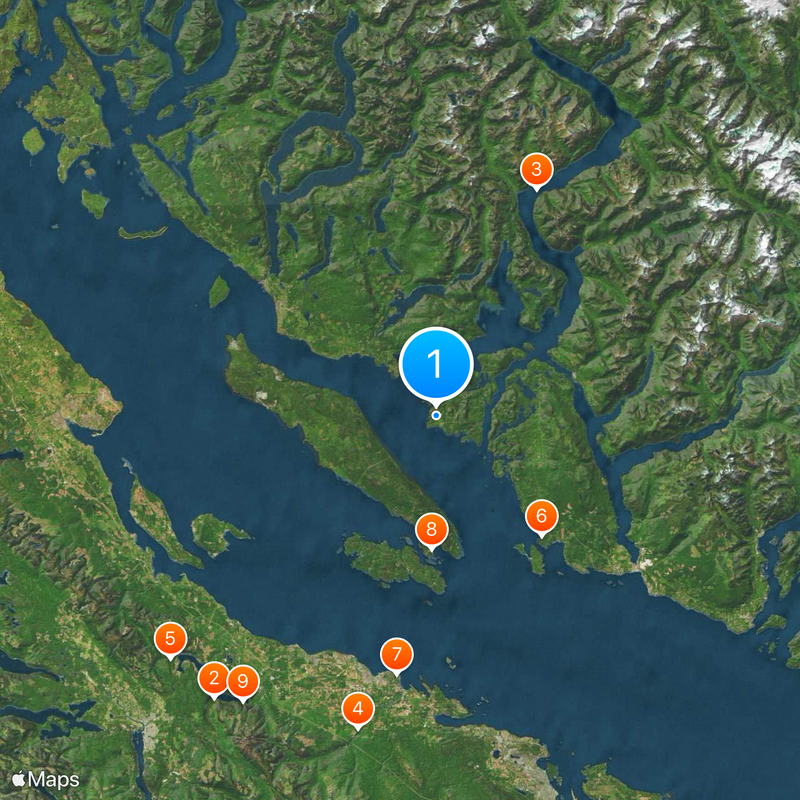 Sunshine Coast Map