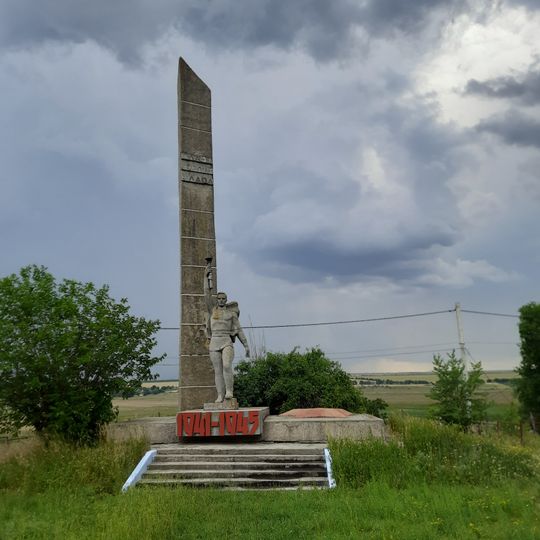 World War II memorial in Beșalma, Gagauzia