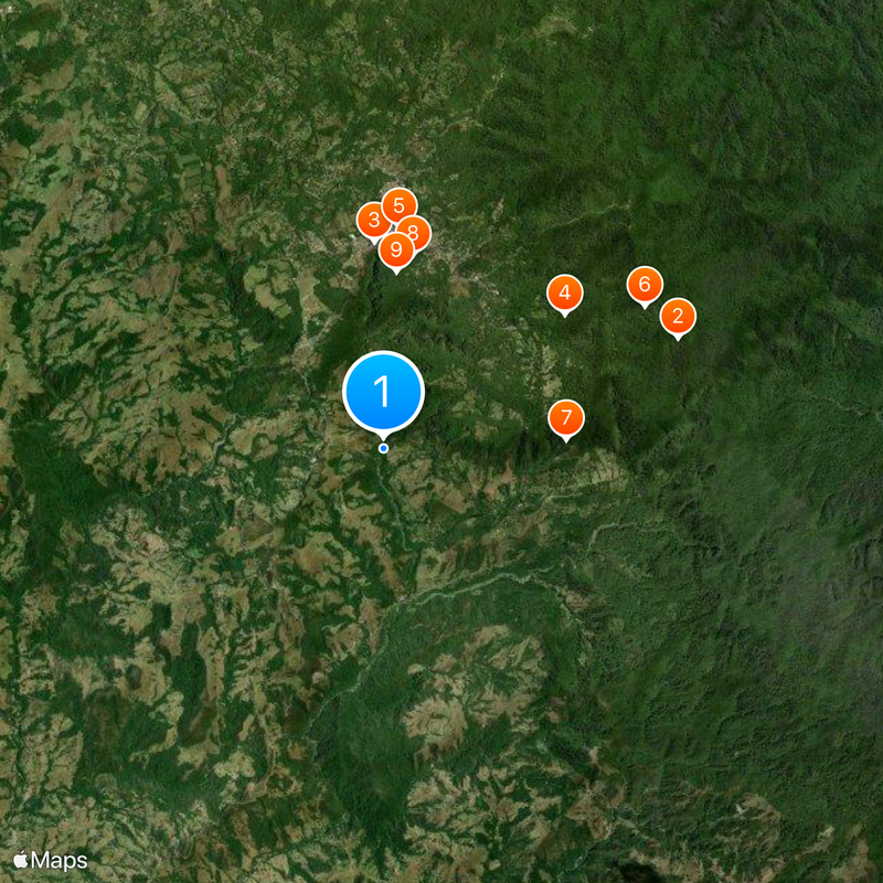Monteverde Canton Map