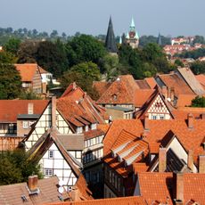 Old and new towns of Quedlinburg