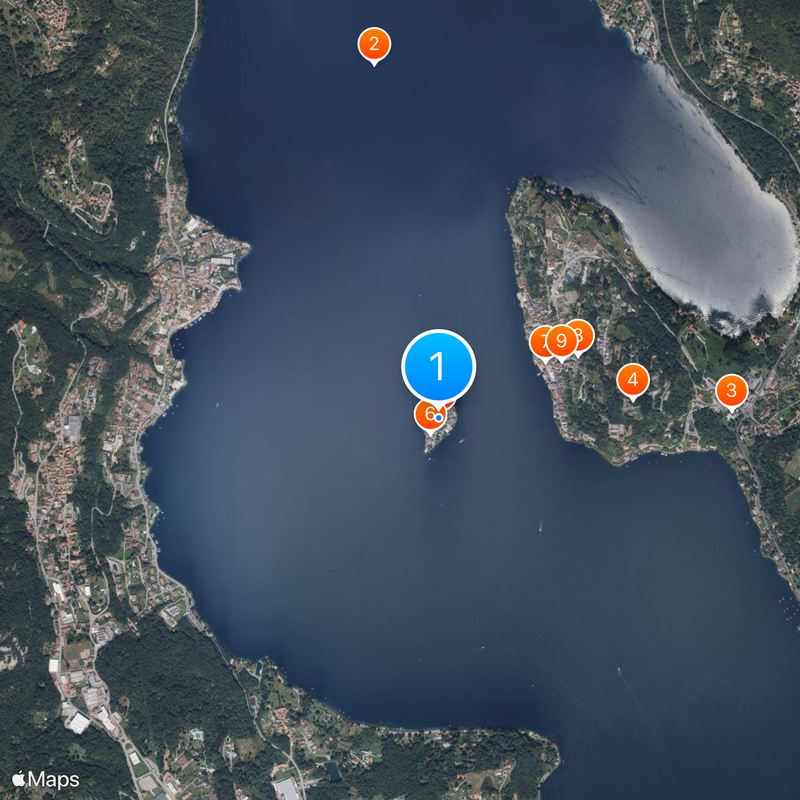 Isola San Giulio Map