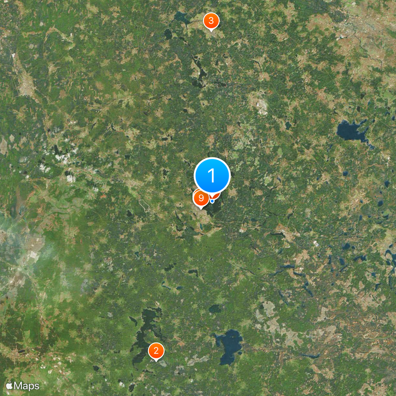 Valday Iversky Monastery Map