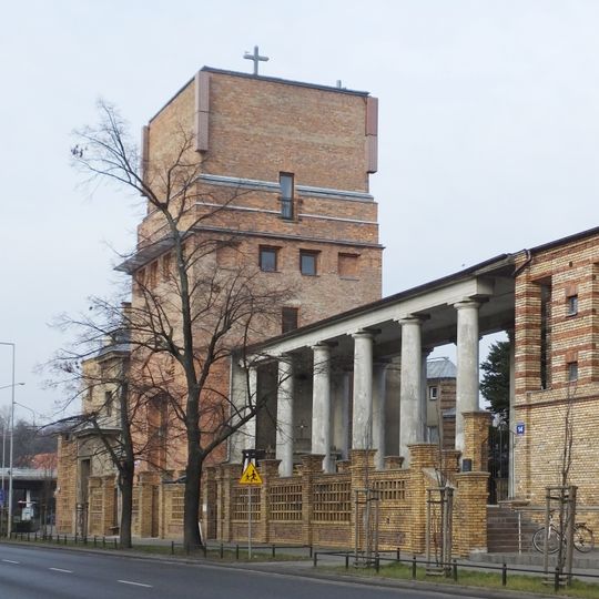 Wieża kościoła Matki Bożej Jerozolimskiej