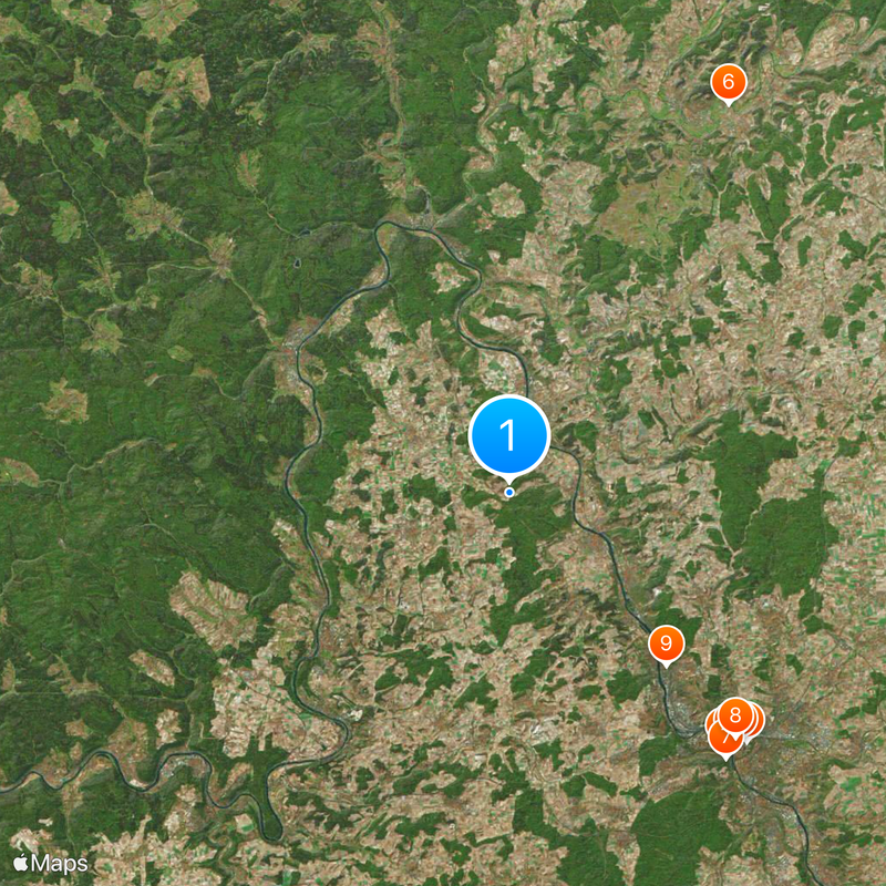 Landkreis Main-Spessart Kaart