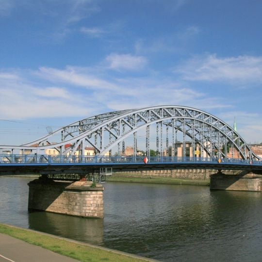 Piłsudski Bridge in Kraków