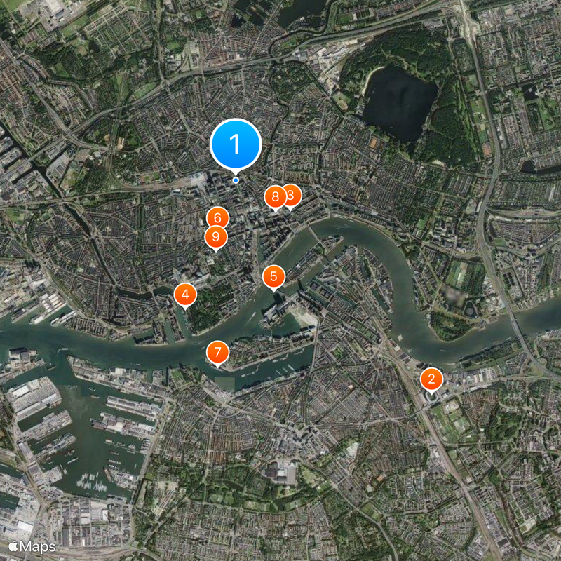 Rotterdam Mapa