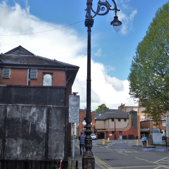 Dragon And Onion Lamp Post Opposite Stamford House
