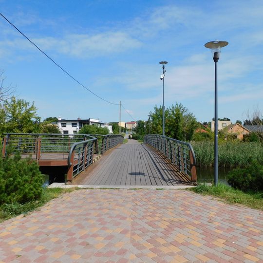 Footbridge over Iławka in Iława