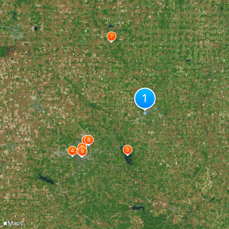 Ashland University Map