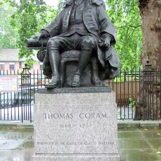 Statue of Thomas Coram