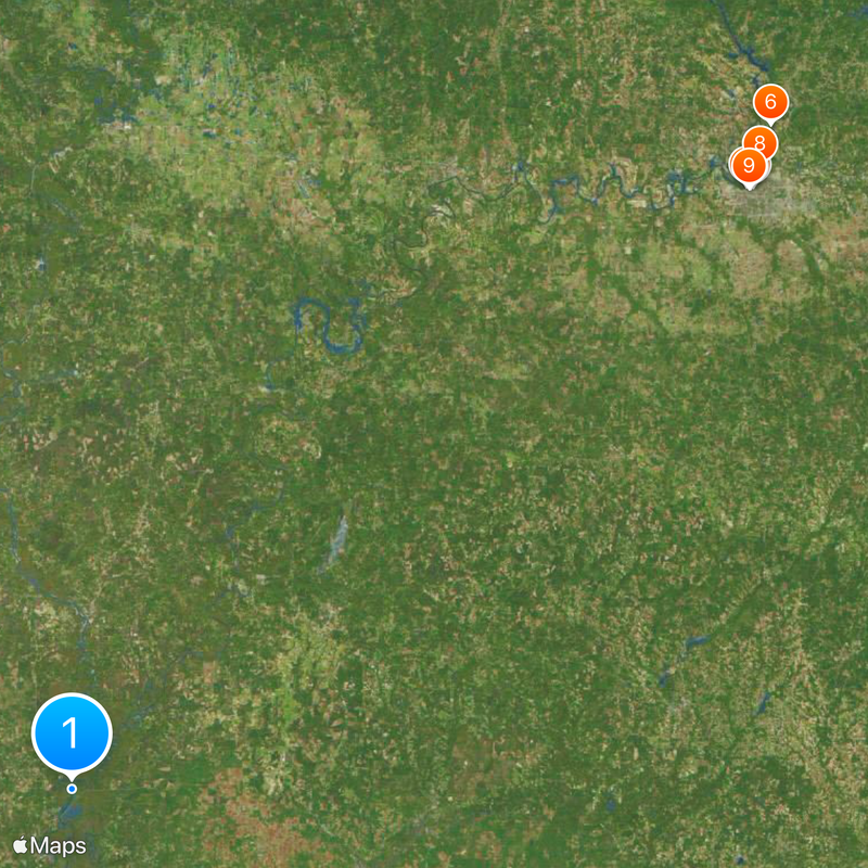 Alabama River Map