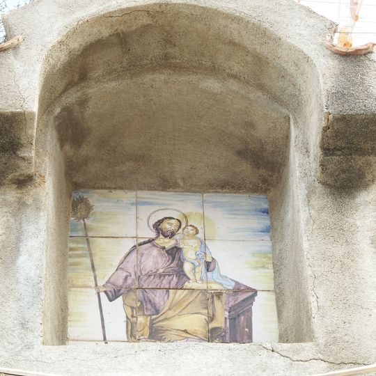 Ceramic panel of Saint Joseph