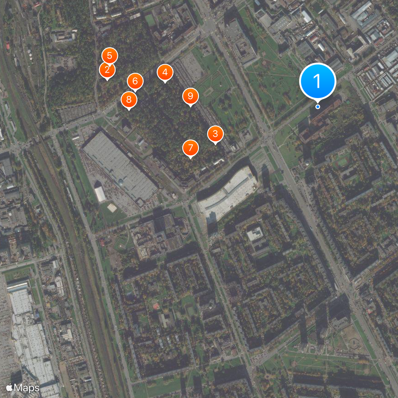 Saint Petersburg University of the Humanities and Social Sciences Map